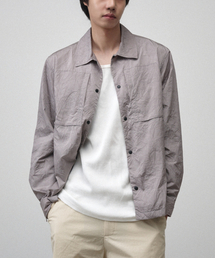 GREIIGE（グレイジ）の「ニキビパッチポケットクリースオーバーシャツ (LAVENDER GREY)（シャツ/ブラウス）」