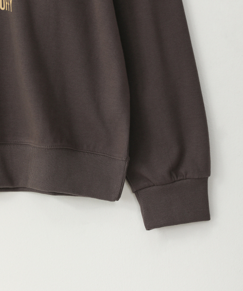 PUFF PUFF DEPT(パフパフ・デプト)の「BASEBALL スウェットシャツ ブラウン(スウェット・レディース・その他・LARGE/MEDIUM/X-LARGE)」の6枚目の写真