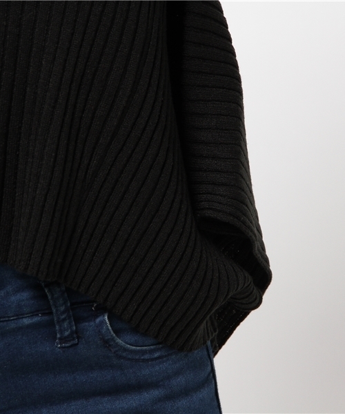 rienda（リエンダ）の「イレヘムリブニットTOP（ニット/セーター・レディース・ホワイト/ブラック/ミント・FREE）」の9枚目の写真