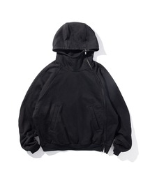 GOAT ESSENCE（ゴートエッセンス）の「CURVED-ZIP HOODIE（パーカー）」