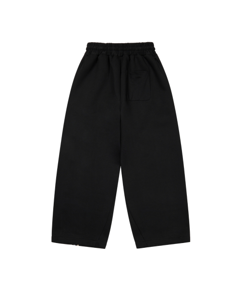 AAKAM（アーカム）の「Line Taped Track Pants (Black)（スウェットパンツ・レディース・その他・1/2）」の3枚目の写真