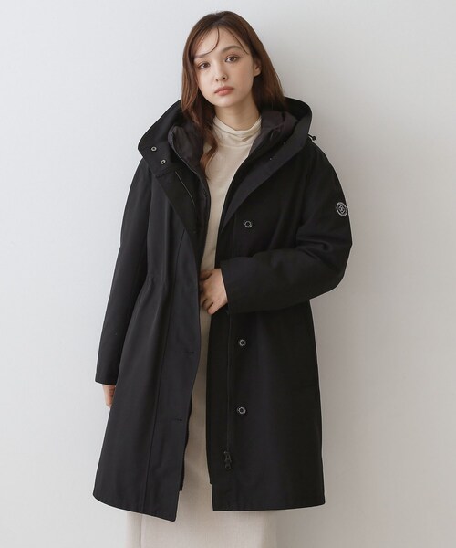 DRESSTERIOR(ドレステリア)の「3WAYダウンコート(ダウンジャケット/コート・レディース・ブラック/ベージュ・34/36/38)」の1枚目の写真