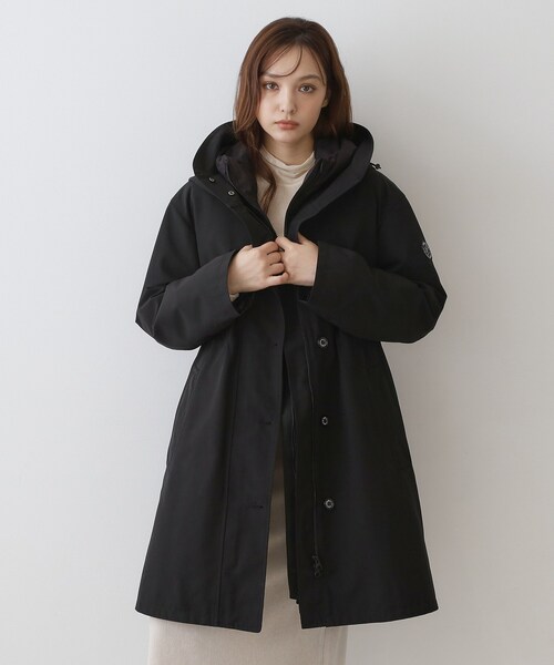 DRESSTERIOR(ドレステリア)の「3WAYダウンコート(ダウンジャケット/コート・レディース・ブラック/ベージュ・34/36/38)」の12枚目の写真
