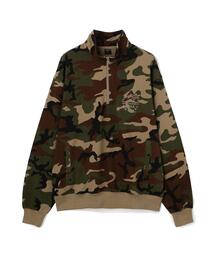 《WEB&DEPOT限定》VARSITY HALF ZIP SWEAT / バーシティ ハーフジップ スウェット / AVIREX / アヴィレックス