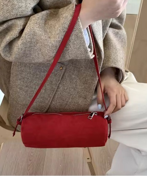 ammy.(エイミードット)の「【 ammy. / エイミードット 】 スリム ボストン ショルダーバッグ(ショルダーバッグ・レディース・グリーン/ブラウン/ブラック/マスタード/レッド・FREE)」の17枚目の写真