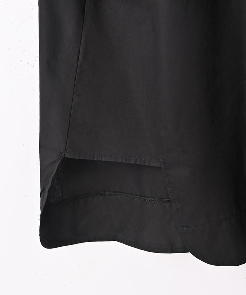 STYLE DELI(スタイルデリ)の「【BLK001】バックレスカットアウトシャツワンピース(ワンピース・レディース・ブラック・FREE)」の16枚目の写真