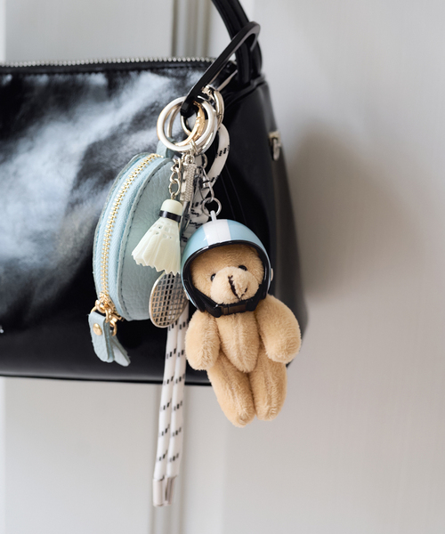U by SPICK&SPAN(ユーバイスピックアンドスパン)の「《追加》UBY Spick & Span キーチャームセット2(キーケース/キーアクセサリー・レディース・ブルー/ホワイト/オレンジ・FREE)」の2枚目の写真