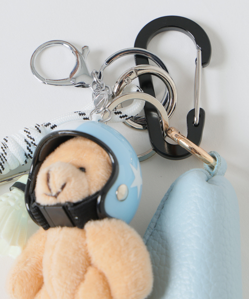 U by SPICK&SPAN(ユーバイスピックアンドスパン)の「《追加》UBY Spick & Span キーチャームセット2(キーケース/キーアクセサリー・レディース・ブルー/ホワイト/オレンジ・FREE)」の4枚目の写真