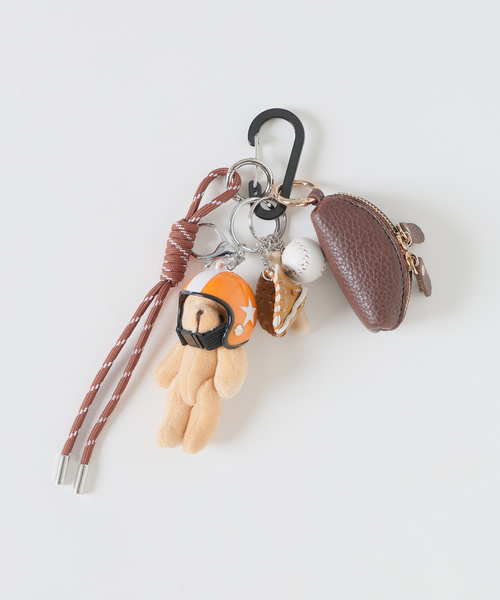 U by SPICK&SPAN(ユーバイスピックアンドスパン)の「《追加》UBY Spick & Span キーチャームセット2(キーケース/キーアクセサリー・レディース・ブルー/ホワイト/オレンジ・FREE)」の5枚目の写真