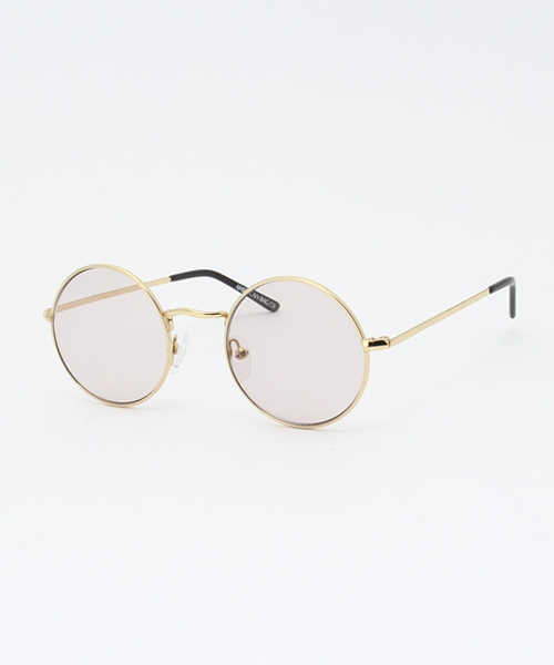 AMERICAN RAG CIE（アメリカンラグシー）の「AMERICAN RAG CIE ラウンドメガネ/サングラス（メガネ・メンズ・ゴールド/ブルー/ダークブラウン/ブラック・FREE）」の2枚目の写真