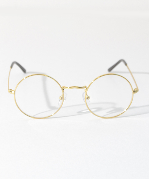 AMERICAN RAG CIE（アメリカンラグシー）の「AMERICAN RAG CIE ラウンドメガネ/サングラス（メガネ・メンズ・ゴールド/ブルー/ダークブラウン/ブラック・FREE）」の7枚目の写真