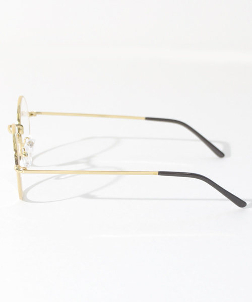 AMERICAN RAG CIE（アメリカンラグシー）の「AMERICAN RAG CIE ラウンドメガネ/サングラス（メガネ・メンズ・ゴールド/ブルー/ダークブラウン/ブラック・FREE）」の8枚目の写真