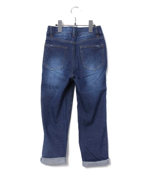 VENCEEXCHANGE（ヴァンスエクスチェンジ）の「KIDS パッチワークボーイズデニム（デニムパンツ・キッズ・ブルー・130cm/140cm/120cm/150cm）」の2枚目の写真
