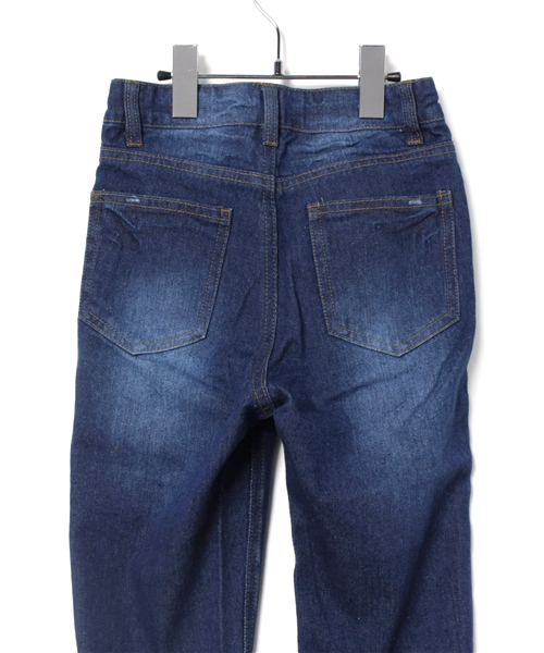 VENCEEXCHANGE（ヴァンスエクスチェンジ）の「KIDS パッチワークボーイズデニム（デニムパンツ・キッズ・ブルー・130cm/140cm/120cm/150cm）」の4枚目の写真