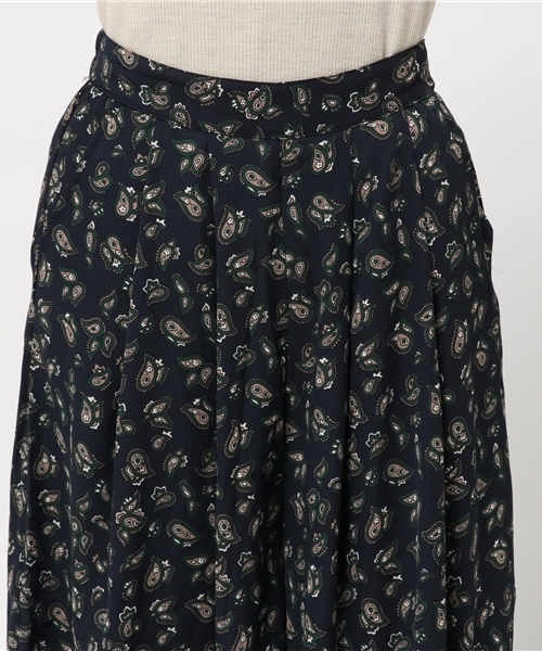 WEGO（ウィゴー）の「WEGO/ペイズリースカンツ（その他パンツ・レディース・ネイビー/ワイン・FREE）」の6枚目の写真