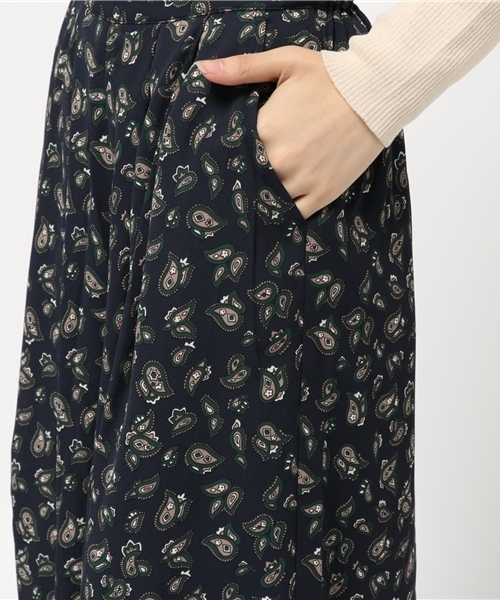 WEGO（ウィゴー）の「WEGO/ペイズリースカンツ（その他パンツ・レディース・ネイビー/ワイン・FREE）」の8枚目の写真