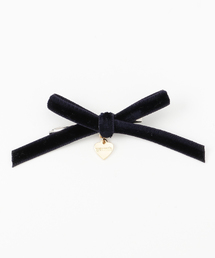 WARMTH | warmth ベロアリボンクリップ(バレッタ/ヘアクリップ)