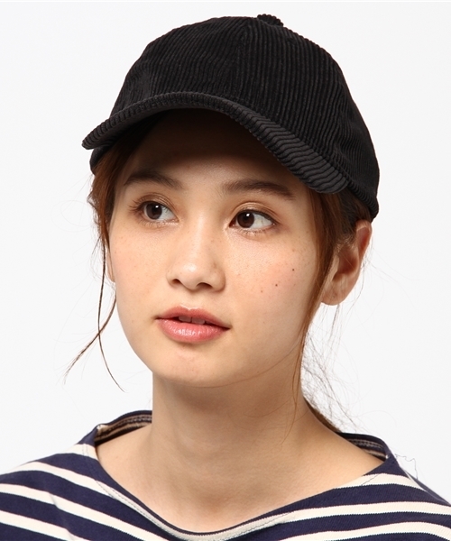 Khaju（カージュ）の「Khaju:コーデュロイキャップ②（キャップ・レディース・ネイビー/ベージュ/オレンジ/ブラック・ONE SIZE）」の13枚目の写真