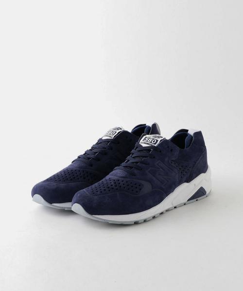 NEW BALANCE（ニューバランス）の「＜NEW BALANCE＞ MRT580 DC/ｽﾆｰｶｰ（スニーカー・メンズ・ネイビー・26cm/27cm/27.5cm/26.5cm/28cm/25.5cm）」の2枚目の写真