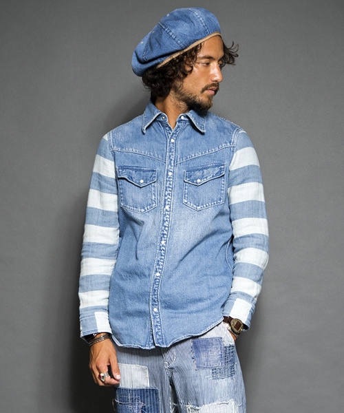 SEVESKIG（セヴシグ）の「【SEVESKIG】DENIM SHIRT（シャツ/ブラウス 