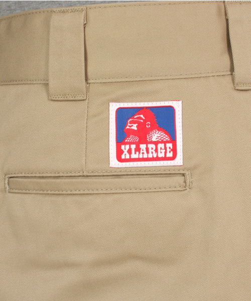 XLARGE（エクストララージ）の「QUARTER PANT（チノパンツ・メンズ・ベージュ/ネイビー・30inch/32inch/34inch/36inch）」の7枚目の写真