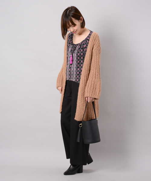 Omekashi（オメカシ）の「ハイウエストPT（その他パンツ・レディース・ブラック/ボルドー/グレー・2/1）」の14枚目の写真