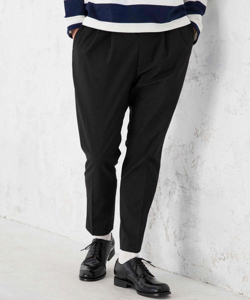 green label relaxing（グリーンレーベルリラクシング）の「【WEB限定】SC★★T/R 2P テーパード イージーパンツ / ユーティリティーパンツ（スラックス・メンズ・ブラック/グレー/ネイビー・X-LARGE/LARGE/SMALL/MEDIUM）」の13枚目の写真