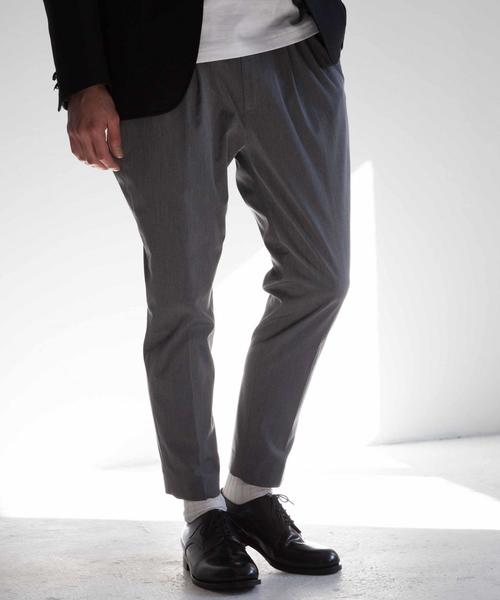 green label relaxing（グリーンレーベルリラクシング）の「【WEB限定】SC★★T/R 2P テーパード イージーパンツ / ユーティリティーパンツ（スラックス・メンズ・ブラック/グレー/ネイビー・X-LARGE/LARGE/SMALL/MEDIUM）」の14枚目の写真