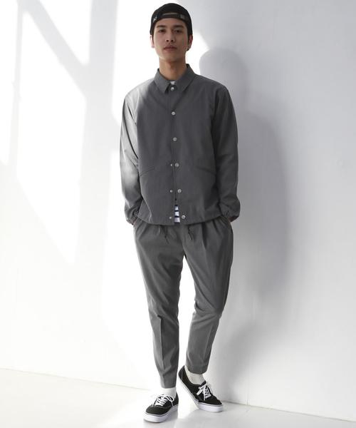 green label relaxing（グリーンレーベルリラクシング）の「【WEB限定】SC★★T/R 2P テーパード イージーパンツ / ユーティリティーパンツ（スラックス・メンズ・ブラック/グレー/ネイビー・X-LARGE/LARGE/SMALL/MEDIUM）」の7枚目の写真