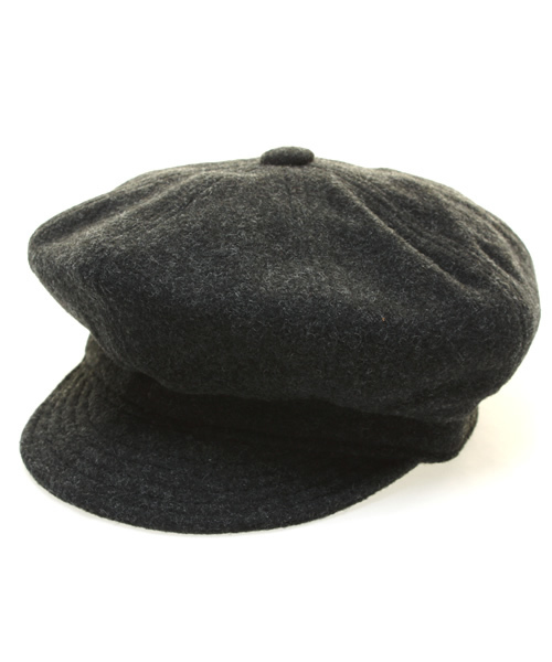 ROSE BUD（ローズバッド）の「(NY HAT)OLIVER CAP（キャスケット・レディース・ブラック/チャコールグレー・MEDIUM/LARGE）」の2枚目の写真