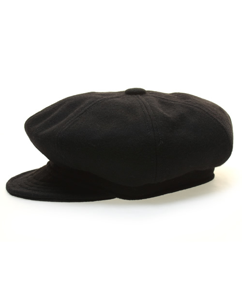 ROSE BUD（ローズバッド）の「(NY HAT)OLIVER CAP（キャスケット・レディース・ブラック/チャコールグレー・MEDIUM/LARGE）」の3枚目の写真