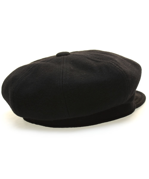 ROSE BUD（ローズバッド）の「(NY HAT)OLIVER CAP（キャスケット・レディース・ブラック/チャコールグレー・MEDIUM/LARGE）」の4枚目の写真