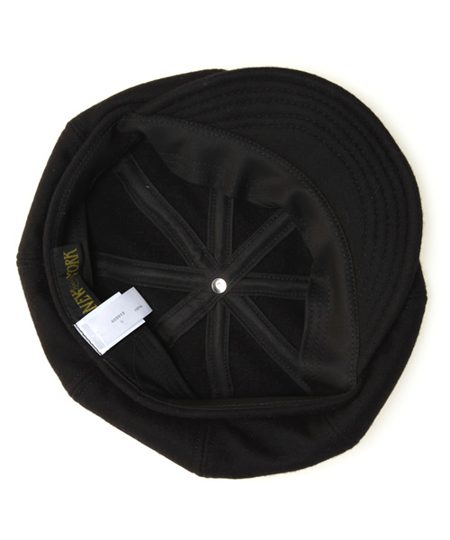 ROSE BUD（ローズバッド）の「(NY HAT)OLIVER CAP（キャスケット・レディース・ブラック/チャコールグレー・MEDIUM/LARGE）」の5枚目の写真