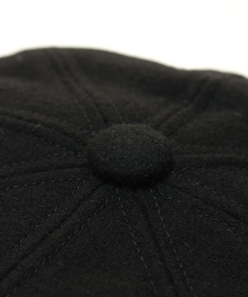 ROSE BUD（ローズバッド）の「(NY HAT)OLIVER CAP（キャスケット・レディース・ブラック/チャコールグレー・MEDIUM/LARGE）」の6枚目の写真
