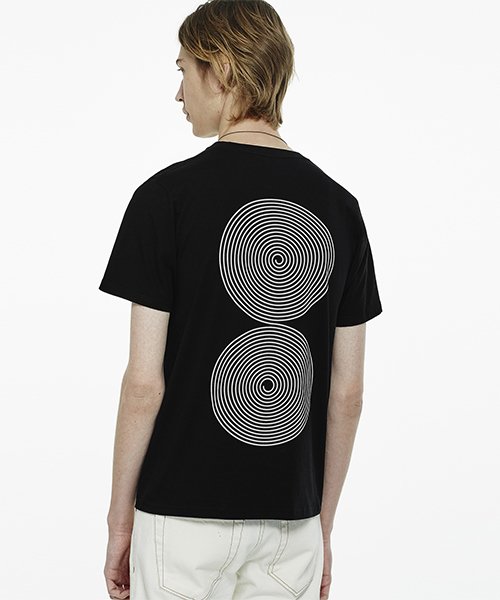 Saturdays NYC（サタデーズ ニューヨークシティ ）の「Coil T-Shirt（Tシャツ/カットソー・メンズ・ブラック/ホワイト・L/M/X-LARGE/X-SMALL/S）」の4枚目の写真