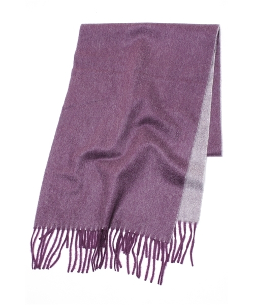 BEAUTY&YOUTH UNITED ARROWS（ビューティーアンドユースユナイテッドアローズ）の「BY ダブルフェイス カシミアマフラー（マフラー・メンズ・ブラック/ダークグレー/ネイビー/パープル・フリー）」の4枚目の写真