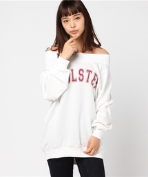 Honeys | オフショルロゴスウェットプルオーバー(スウェット)