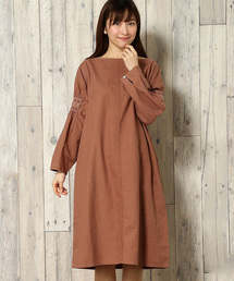 LBC | 袖ボリュームサックワンピース               (ワンピース)