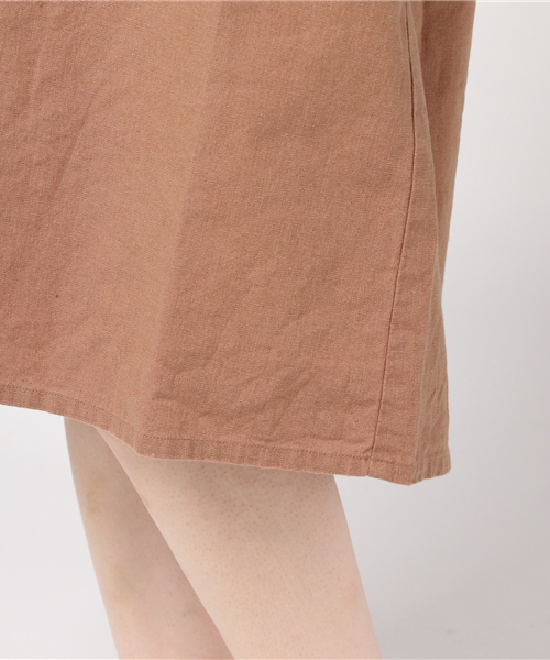 LBC（エルビーシー）の「袖ボリュームサックワンピース               （ワンピース・レディース・ピンク/グレー・LARGE/MEDIUM）」の5枚目の写真