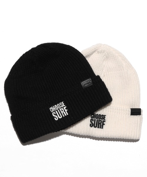 SURF/BRAND(サーフブランド)の「SURF/BRAND/サーフブランド CHOOSE BENIE(ニットキャップ/ビーニー・メンズ・ホワイト/ブラック・ONE SIZE)」の20枚目の写真