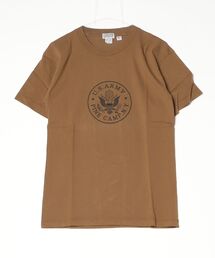 HOUSTON/ プリントクルーネックTシャツ