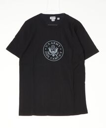 HOUSTON/ プリントクルーネックTシャツ