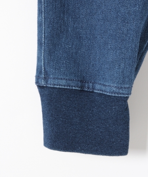 GLOBAL WORK（グローバルワーク）の「【キッズ】カットデニムリブパンツ17FW/764951（その他パンツ・キッズ・ブルー/ネイビー・MEDIUM/SMALL/LARGE/X-LARGE/XX-LARGE）」の8枚目の写真