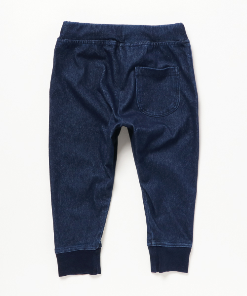GLOBAL WORK（グローバルワーク）の「【キッズ】カットデニムリブパンツ17FW/764951（その他パンツ・キッズ・ブルー/ネイビー・MEDIUM/SMALL/LARGE/X-LARGE/XX-LARGE）」の3枚目の写真