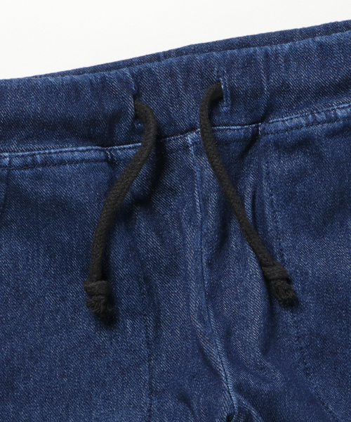GLOBAL WORK（グローバルワーク）の「【キッズ】カットデニムリブパンツ17FW/764951（その他パンツ・キッズ・ブルー/ネイビー・MEDIUM/SMALL/LARGE/X-LARGE/XX-LARGE）」の4枚目の写真