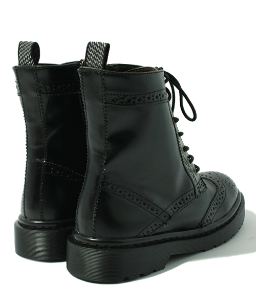 one after another NICE CLAUP（ワンアフターアナザーナイスクラップ）の「レースアップシューズ（ブーツ・レディース・ブラック/ボルドー/レオパード・MEDIUM/LARGE）」の10枚目の写真