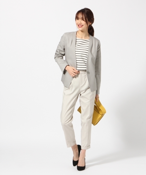 BLISS POINT（ブリスポイント）の「ハニカムボーダーボートT/785185（Tシャツ/カットソー・レディース・その他2/その他4/その他3/その他1・MEDIUM/LARGE）」の8枚目の写真