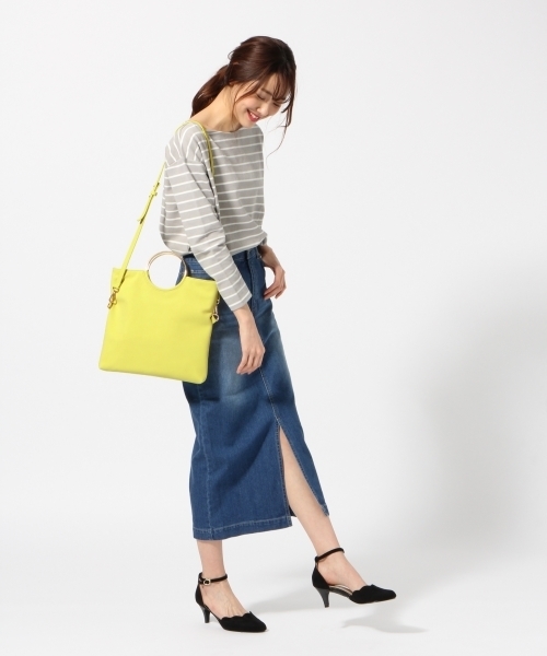 BLISS POINT（ブリスポイント）の「ハニカムボーダーボートT/785185（Tシャツ/カットソー・レディース・その他2/その他4/その他3/その他1・MEDIUM/LARGE）」の11枚目の写真