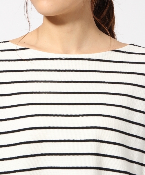 BLISS POINT（ブリスポイント）の「ハニカムボーダーボートT/785185（Tシャツ/カットソー・レディース・その他2/その他4/その他3/その他1・MEDIUM/LARGE）」の15枚目の写真