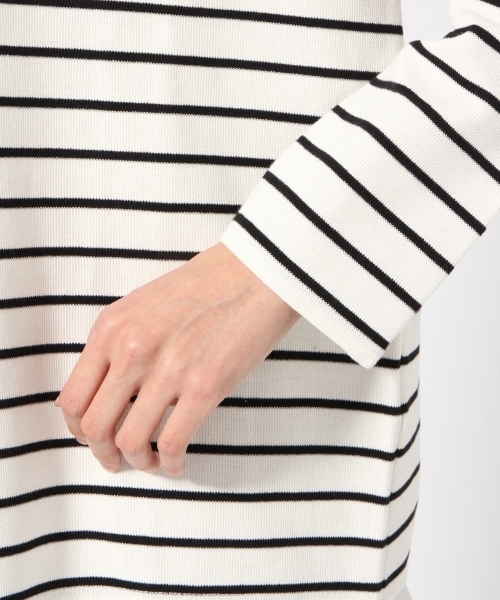 BLISS POINT（ブリスポイント）の「ハニカムボーダーボートT/785185（Tシャツ/カットソー・レディース・その他2/その他4/その他3/その他1・MEDIUM/LARGE）」の17枚目の写真